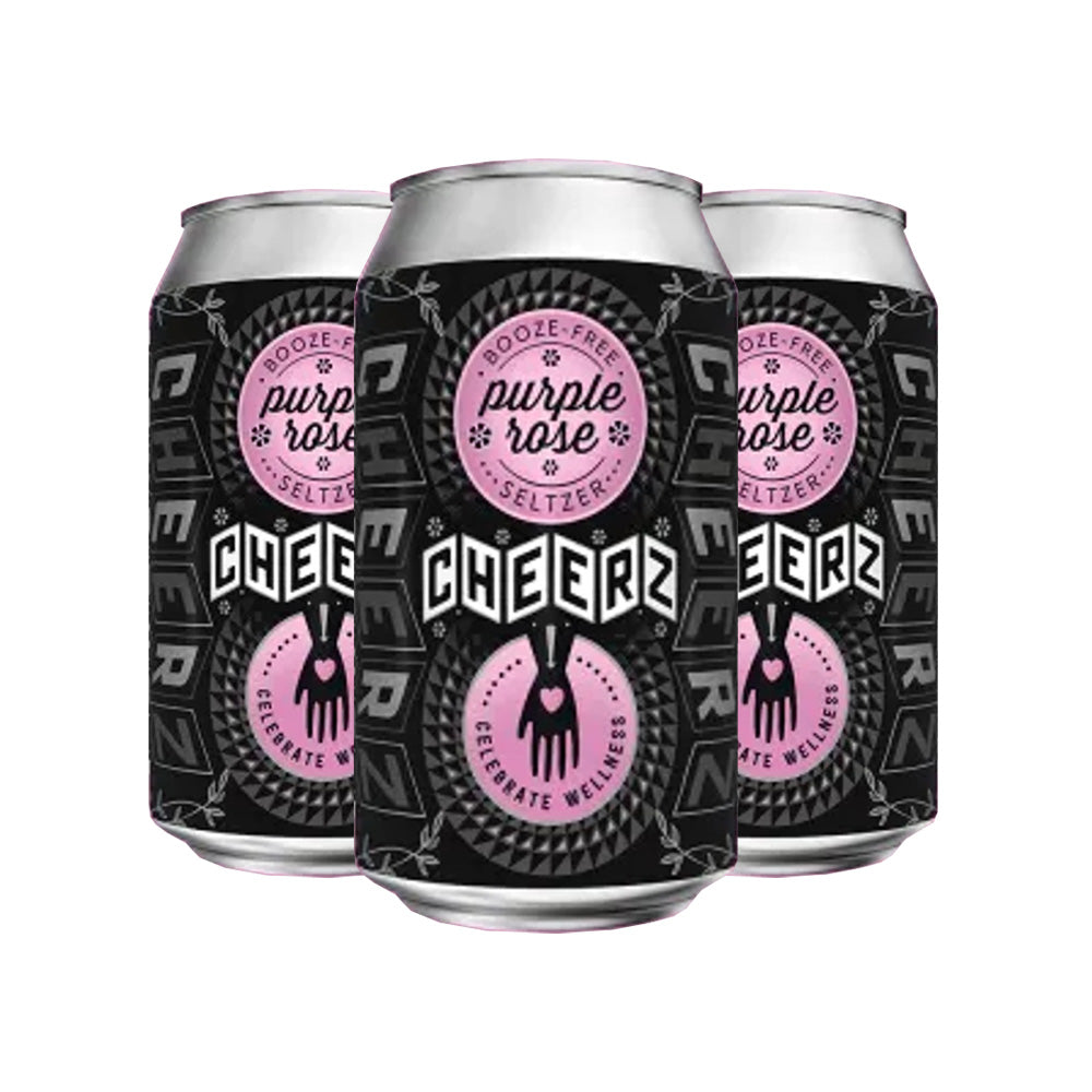 Cheerz Purple Rose NA Seltzer 4pk/12oz Cans – InternetWines.com