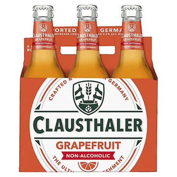 Clausthaler Grapefruit NA Beer 6pk/12oz Bottles