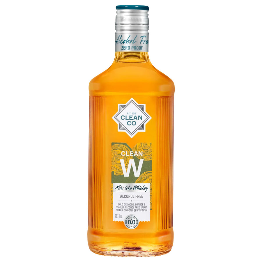 Clean Co Clean W Non-Alcoholic Whiskey