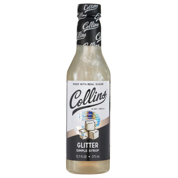 Collins Glitter Simple Syrup 12.7oz