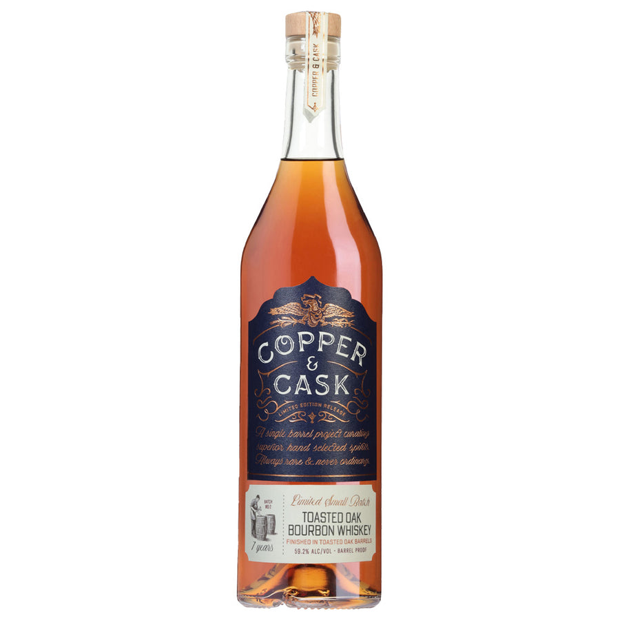 Copper & Cask Limited Small Batch 7yr Toasted Oak Bourbon WS-2