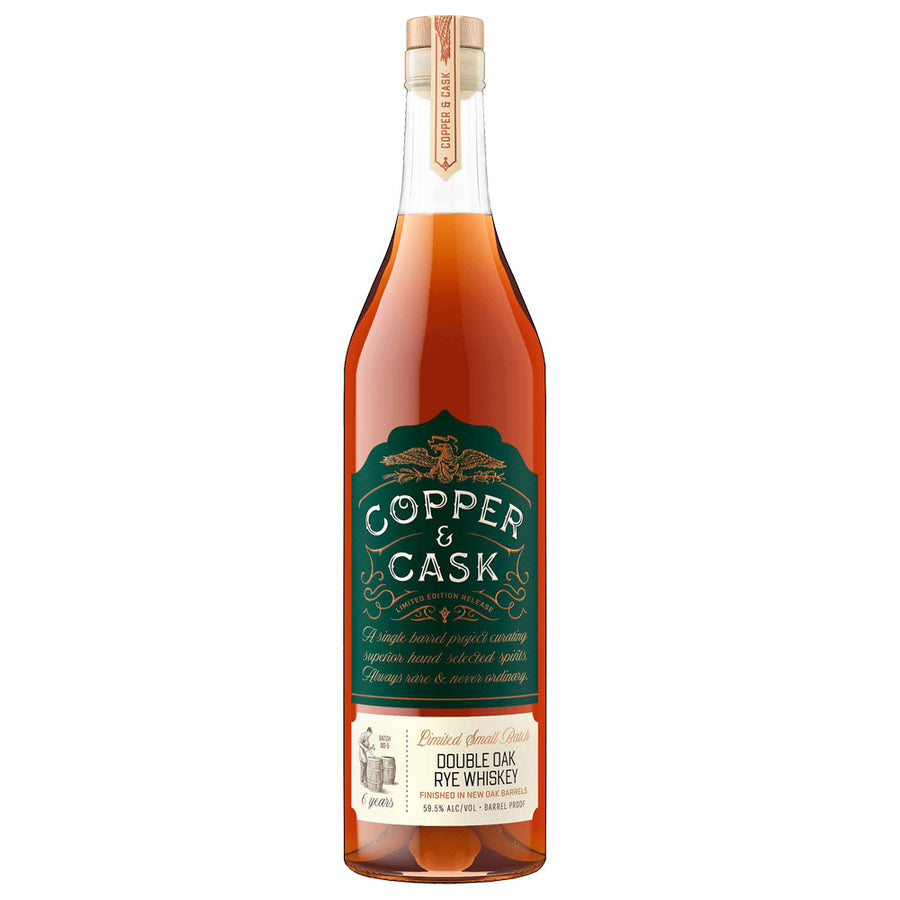 Copper & Cask Limited Small Batch 6yr Double Oak Rye WS-5