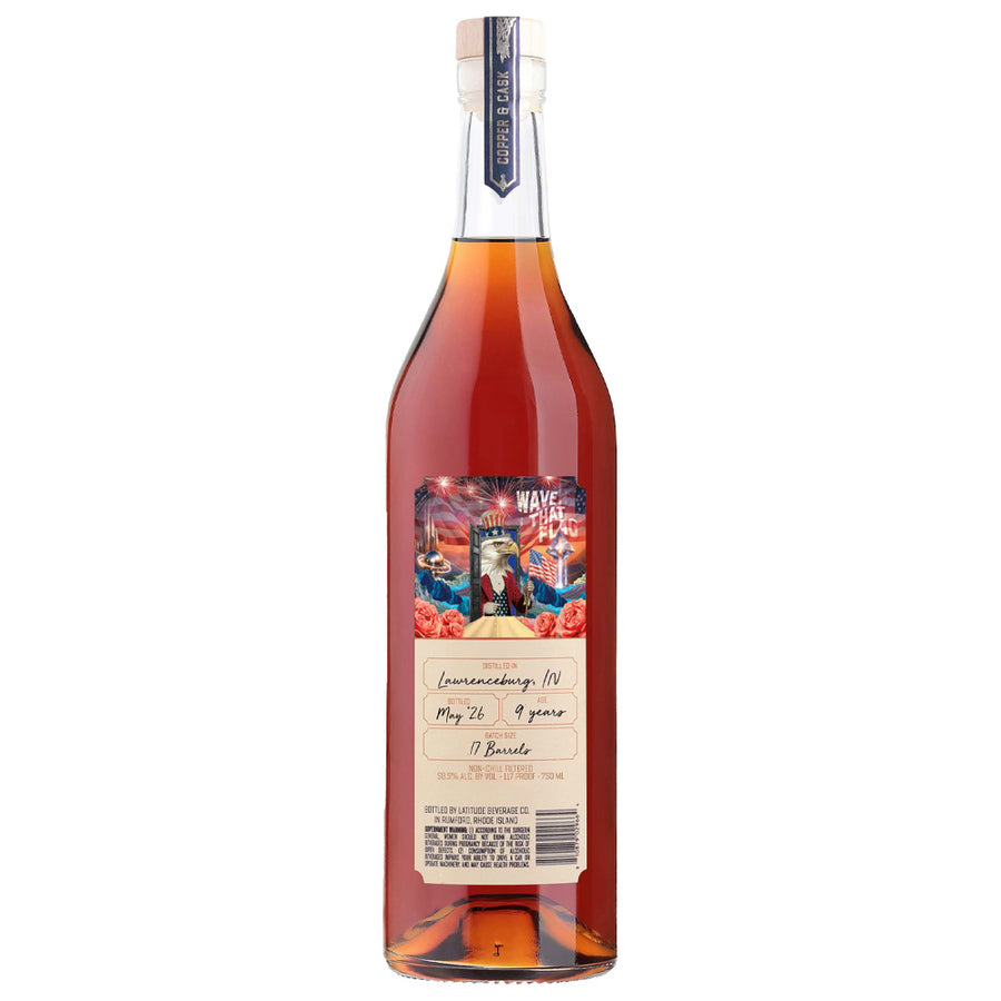 Copper & Cask Wave That Flag 9yr Double Oak Bourbon