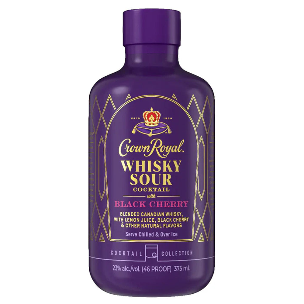 Crown Royal Black Cherry Whisky Sour Cocktail – InternetWines.com