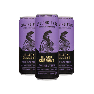 Cycling Frog Black Currant THC Seltzer 6pk/12oz Cans