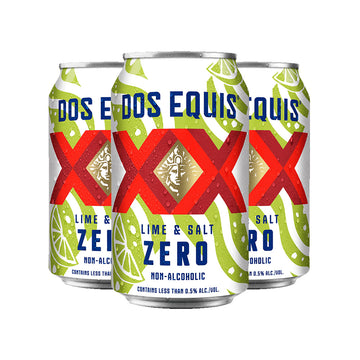 Dos Equis Lime & Salt Zero NA Beer 6pk/12oz Cans
