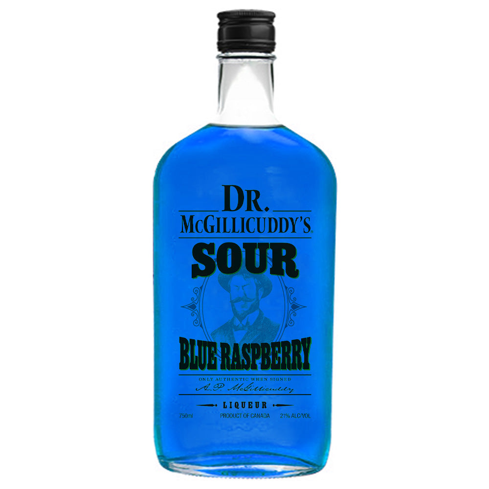 Dr. McGillicuddy's Sour Blue Raspberry Liqueur – InternetWines.com