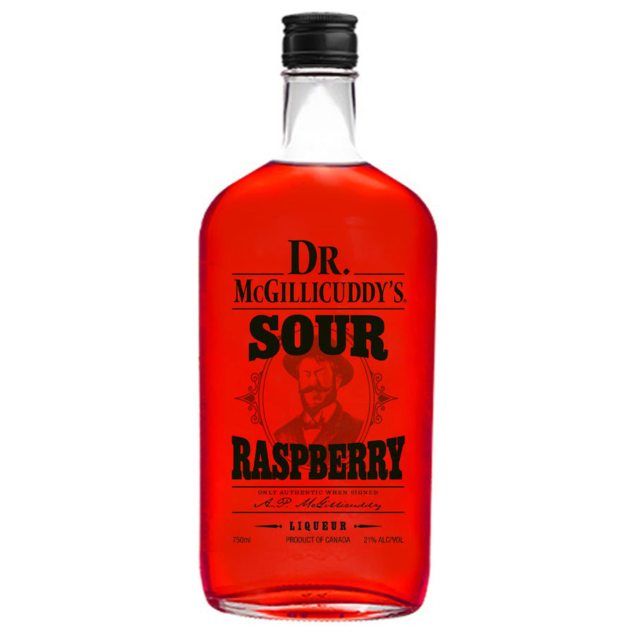 Dr. McGillicuddy's Sour Raspberry Liqueur – InternetWines.com