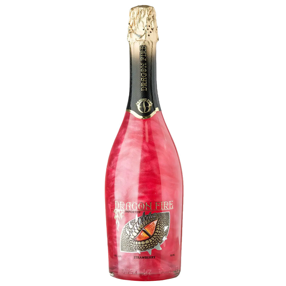 Dragon Fire Strawberry Sparkling Wine – InternetWines.com