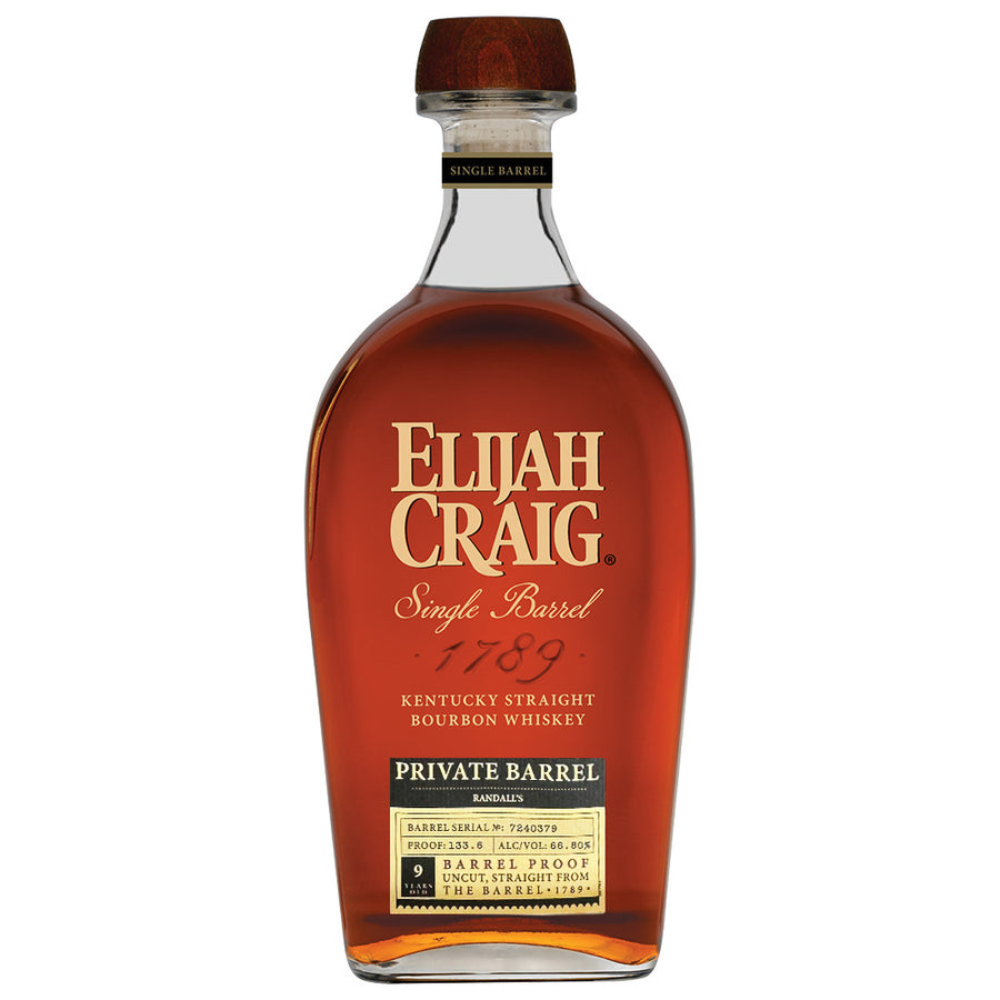 Elijah Craig 9yr Barrel Proof Private Single Barrel