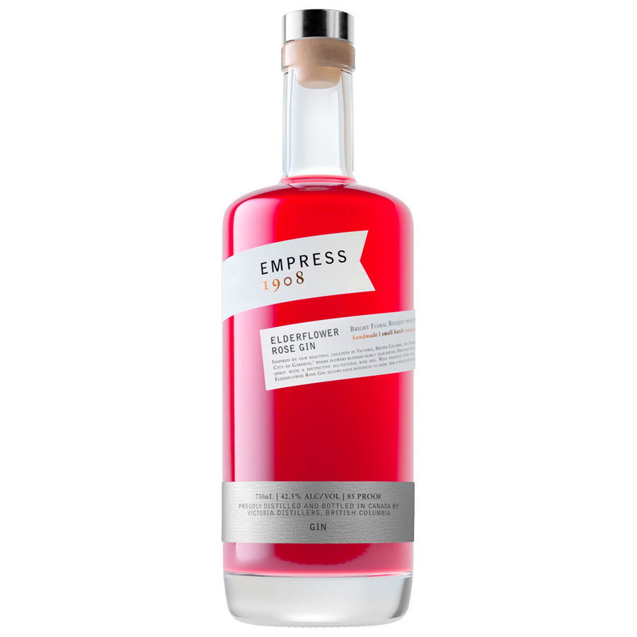 Empress 1908 Elderflower Rose Gin InternetWines.com Empress 1908 Elderflower Rose Gin InternetWines.com