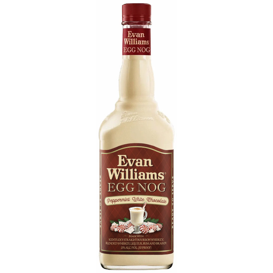 Evan Williams Peppermint White Chocolate Egg Nog