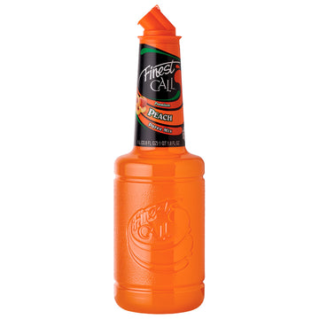 Finest Call Peach Puree Mix - 1 Liter