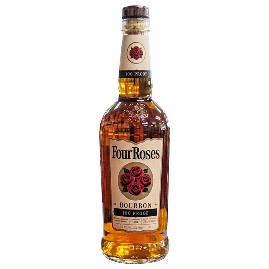 Four Roses 100 Proof Bourbon - 1 Liter – InternetWines.com