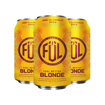 Ful Feel Better Blonde NA Beer 6pk/12oz Cans