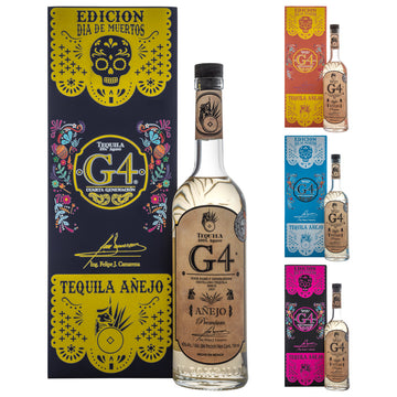 G4 Tequila Anejo de Madera Dia de Muertos