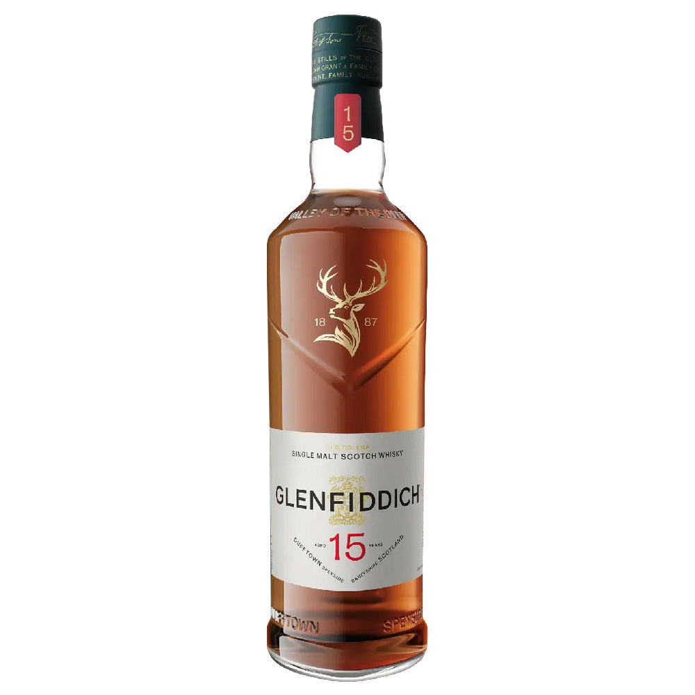 Glenfiddich 15yr Single Malt Scotch Whisky – InternetWines.com