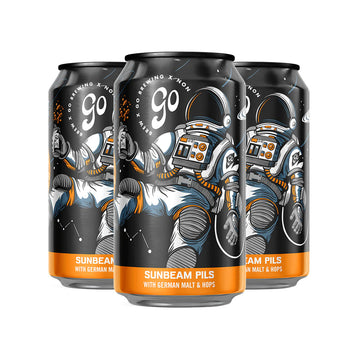Go Brewing NA Sunbeam Pils 6pk/12oz Cans