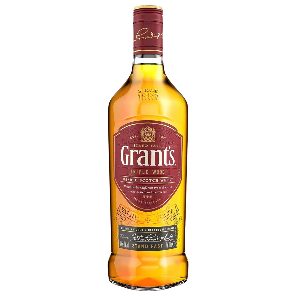 Grant's スコッチウイスキー 43% Grant's Triple Wood Blended Scotch Whisky – InternetWines.com