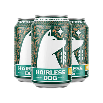 Hairless Dog Black Ale NA Beer 6pk/12oz Cans