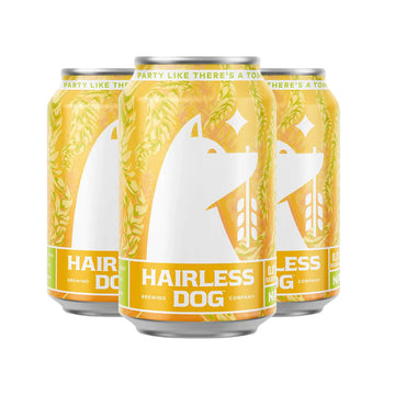 Hairless Dog Citra Lager NA Beer 6pk/12oz Cans
