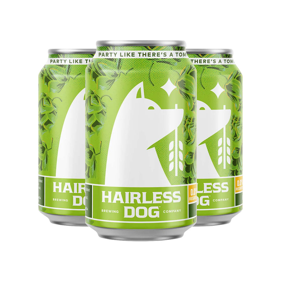 Hairless Dog IPA NA Beer 6pk/12oz Cans