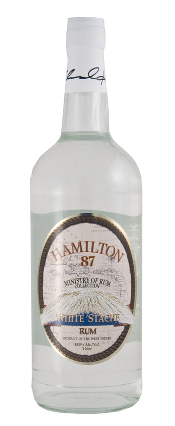 Hamilton White 'Stache Rum - 1 Liter