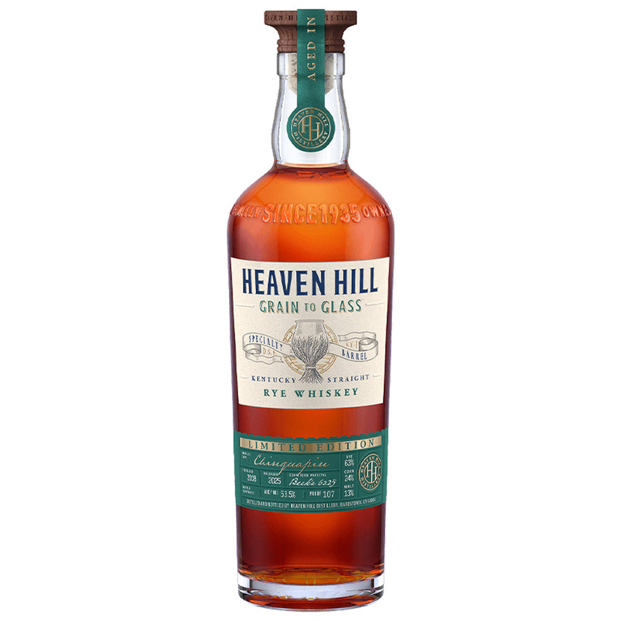 Heaven Hill Grain to Glass Rye Chinquapin Specialty Barrel Series 1st Edition - 107 Proof