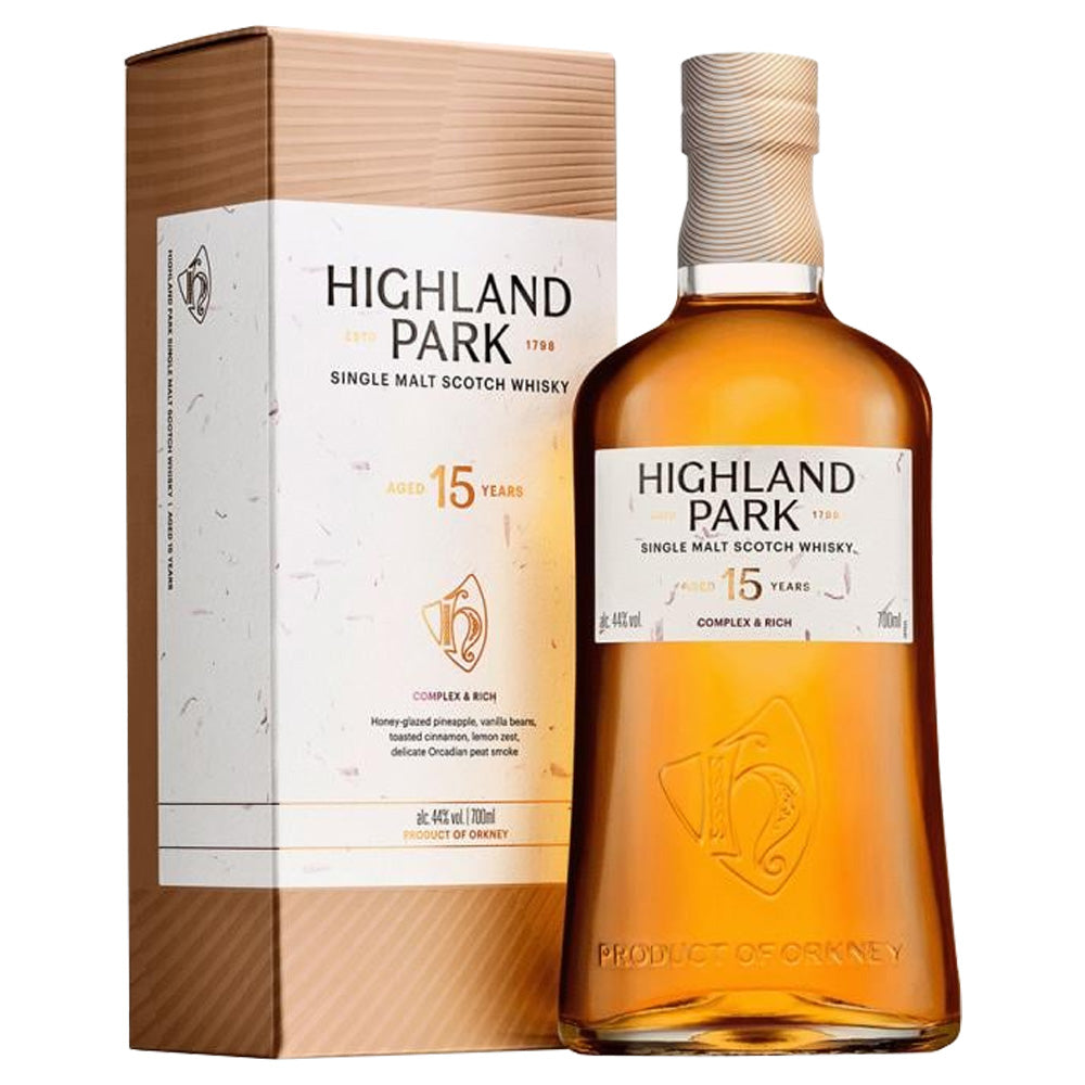 HIGHLAND PARK 15年 シングルモルトウイスキー Highland Park 15yr Single Malt Scotch – InternetWines.com