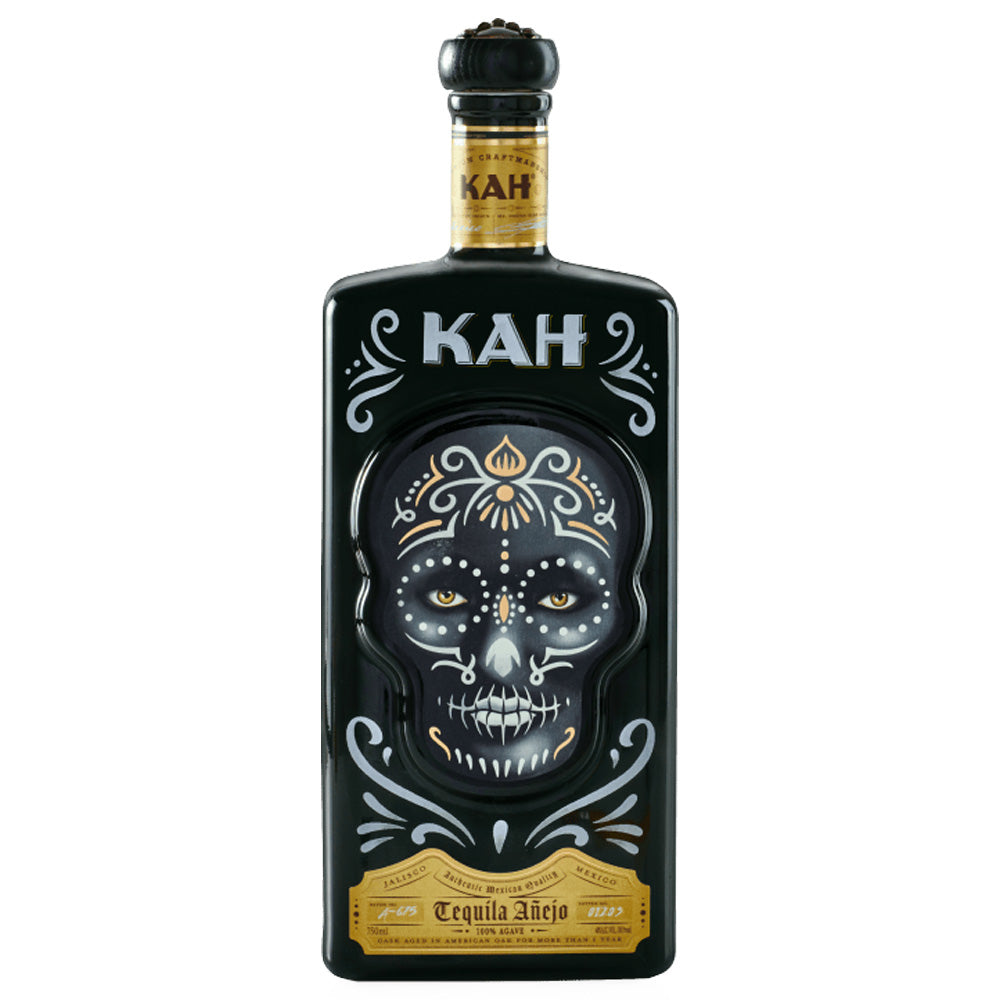 KAH Tequila スカルボトル 700ml 40% KAH Tequila Anejo – InternetWines.com