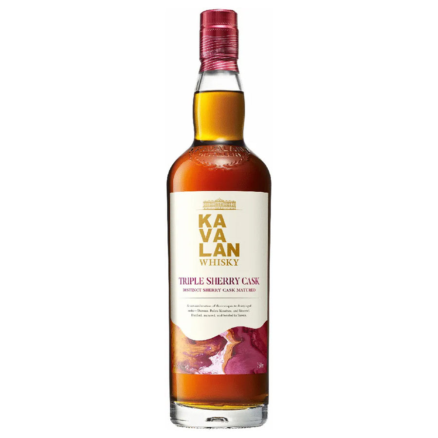 ウイスキー KAVALAN TRIPLE SHERRY CASK 700ml Kavalan Triple Sherry Cask Single Malt Whisky – InternetWines.com