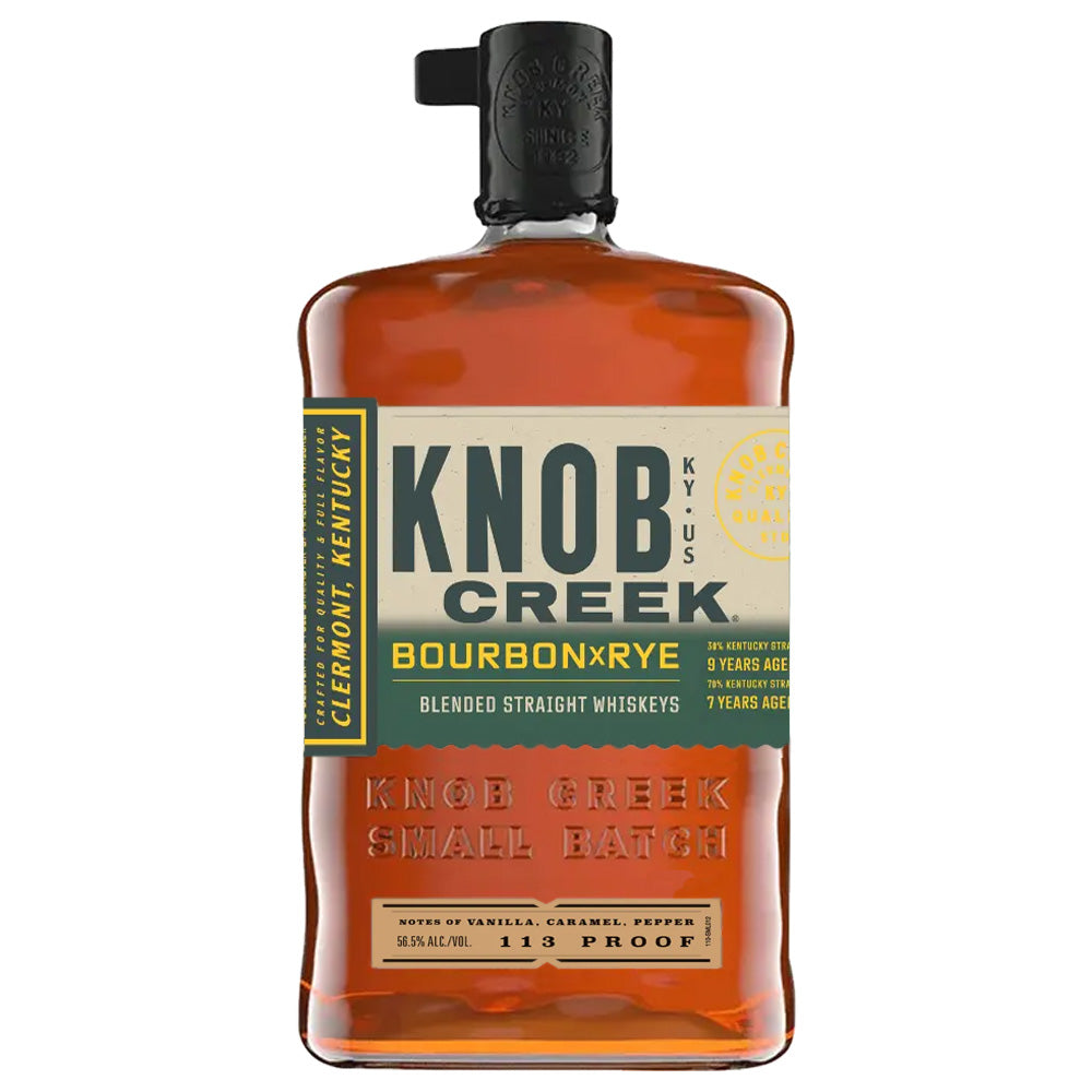 Knob Creek Bourbon x Rye Blended Straight Whiskeys – InternetWines.com