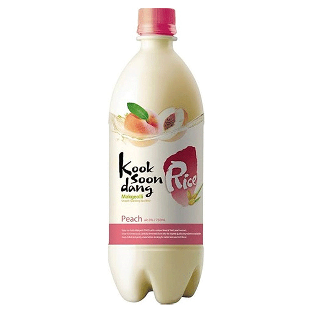 Daiken presidentページ Kook Soon Dang Peach Makgeolli – InternetWines.com