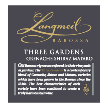 Langmeil Three Gardens Grenache-Shiraz-Mataro 2019