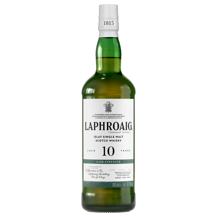 Laphroaig 10yr Cask Strength Single Malt Scotch