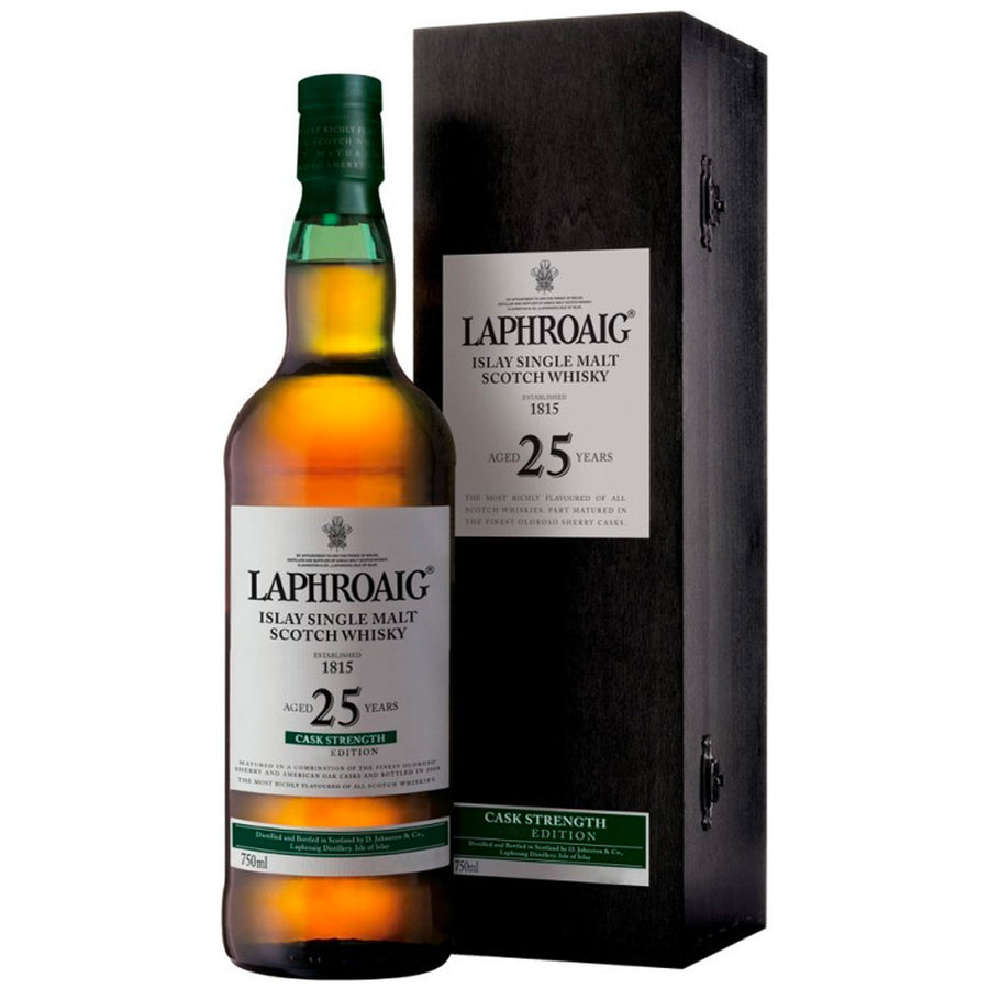 Laphroaig 25yr Cask Strength Single Malt Scotch