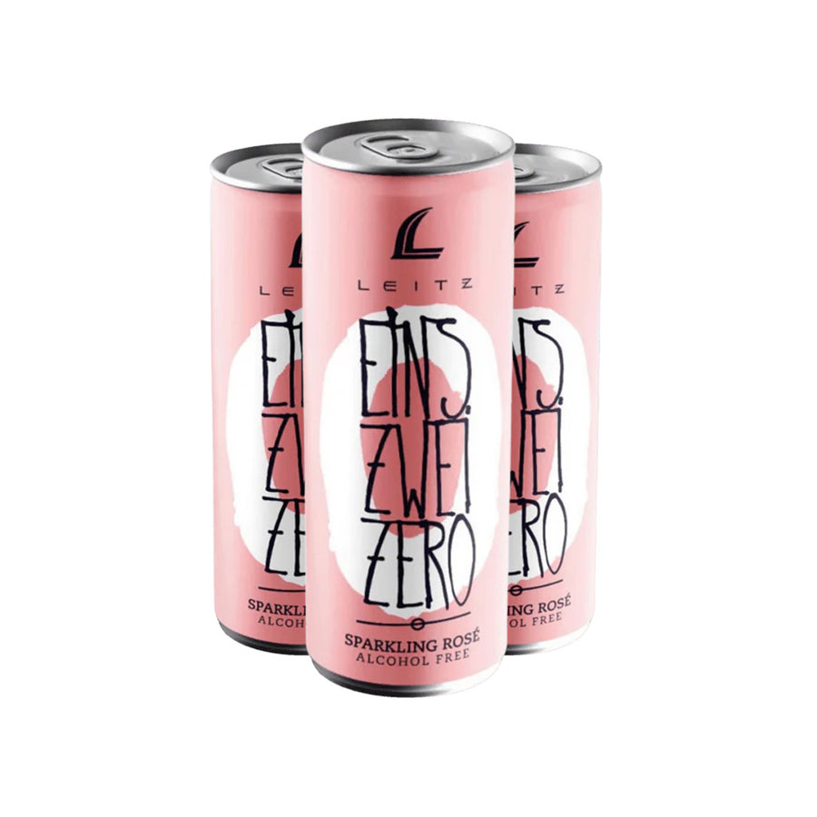 Leitz Eins Zwei Zero Non-Alcoholic Sparkling Rosé 4pk/8.5oz Cans