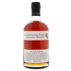Leopold Bros Rocky Mountain Peach Whiskey – InternetWines.com