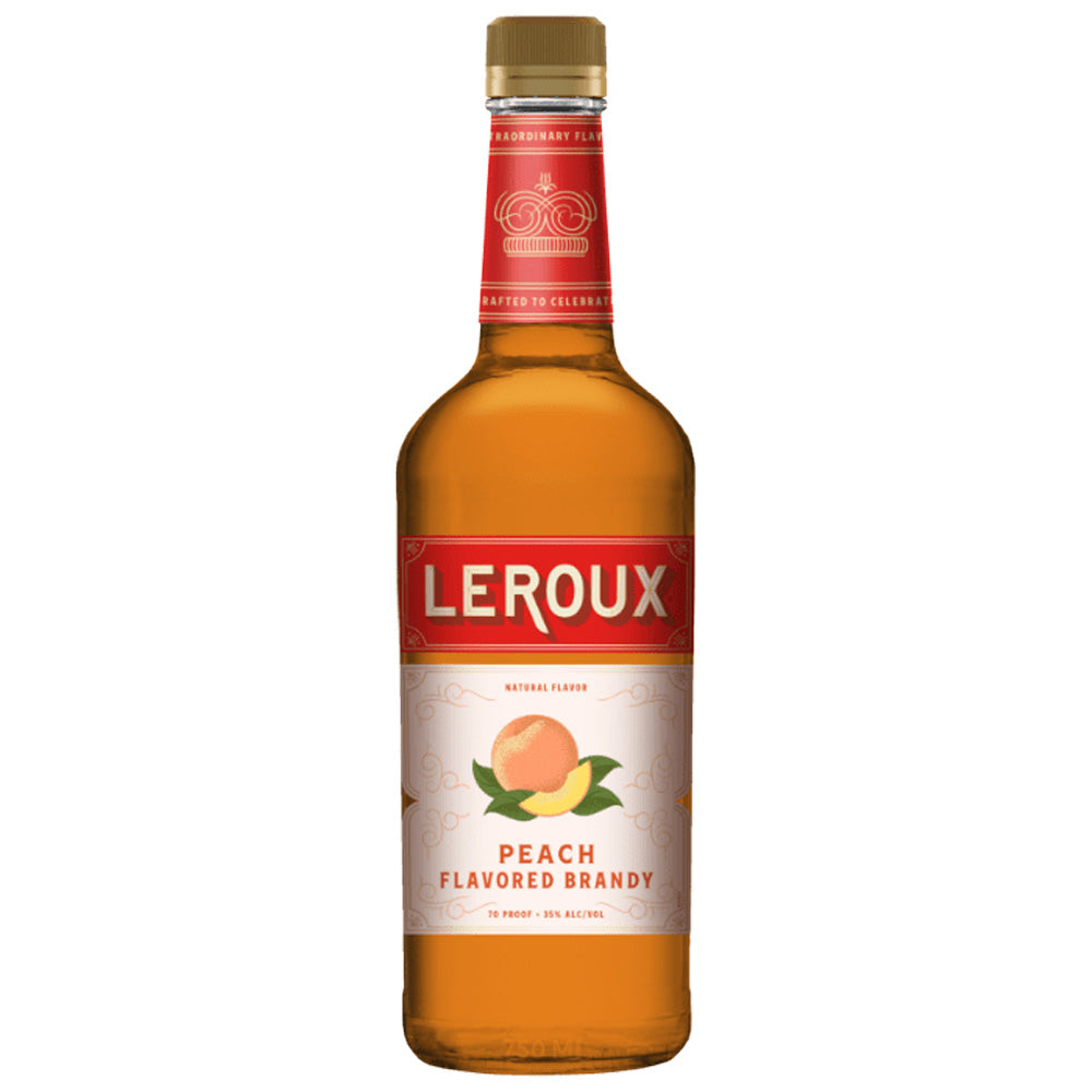 Leroux Peach Flavored Brandy – InternetWines.com