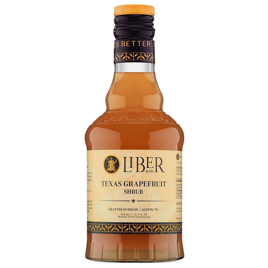 Liber & Co Texas Grapefruit Shrub 375ml