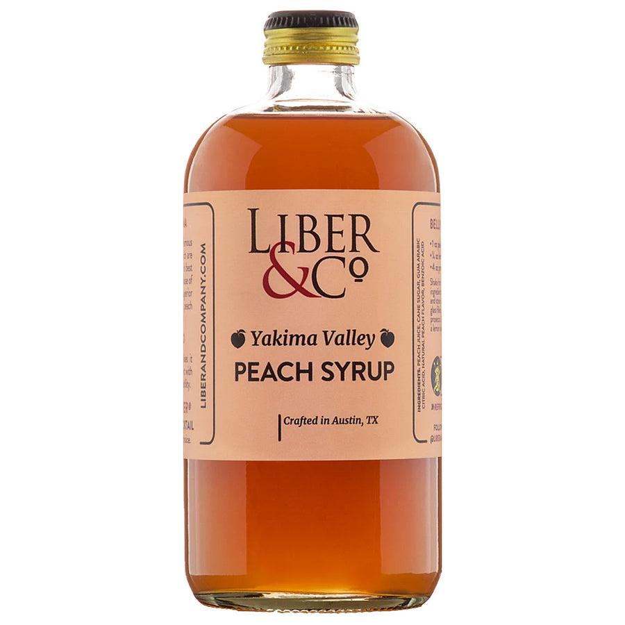 Liber & Co. Yakima Valley Peach Syrup 9.5oz