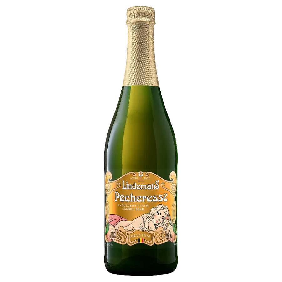 Lindemans Pecheresse Peach Lambic 750ml Bottle – InternetWines.com
