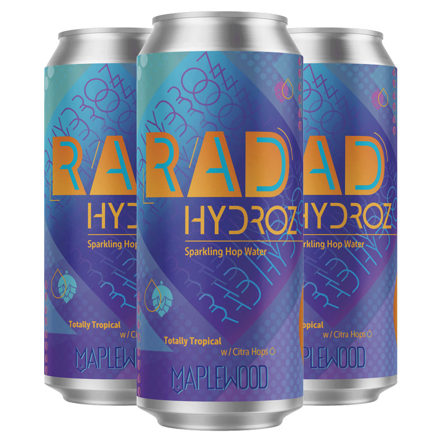 Maplewood Rad Hydroz Totally Tropical 4pk/16oz Cans