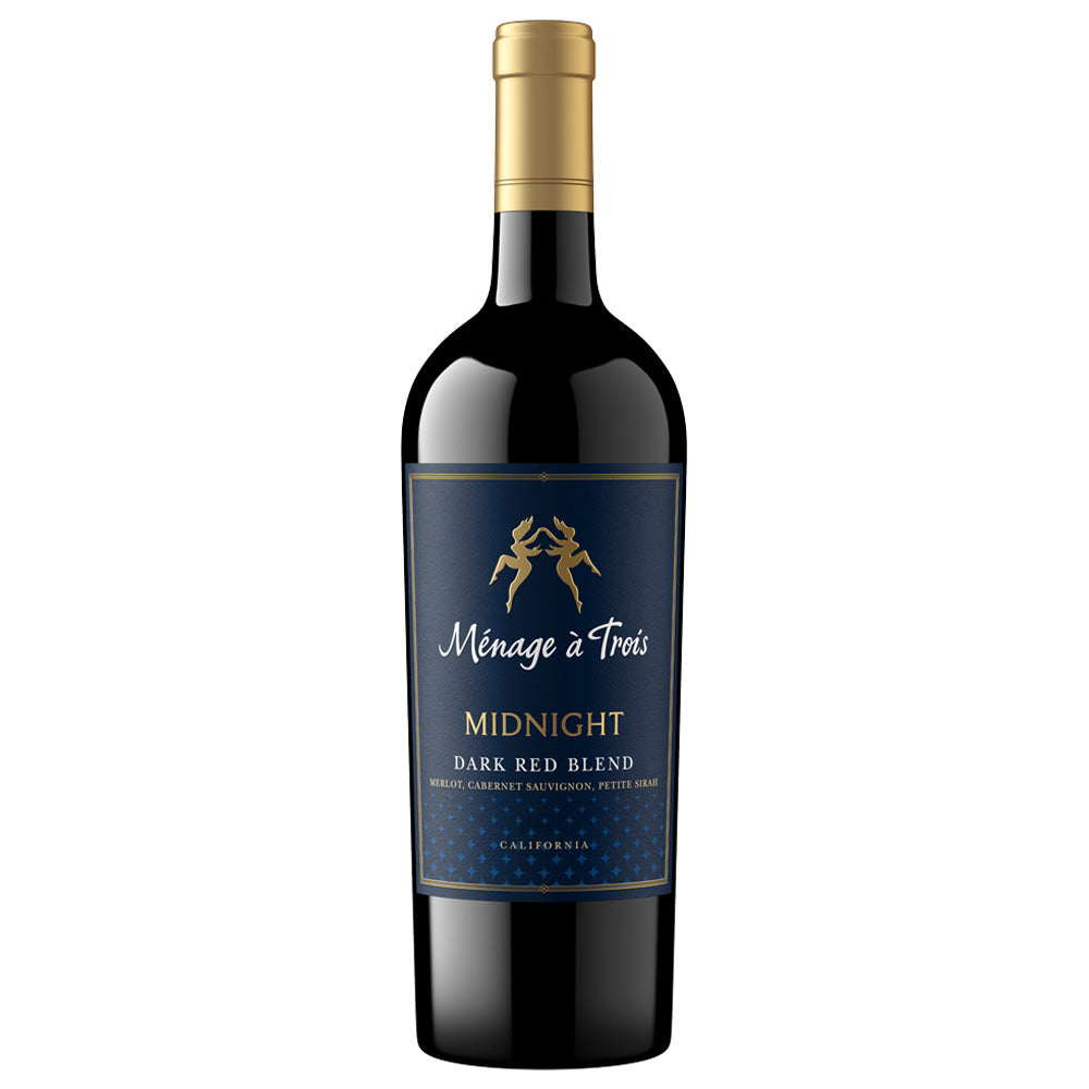 Menage a Trois Midnight Dark Red Blend – InternetWines.com