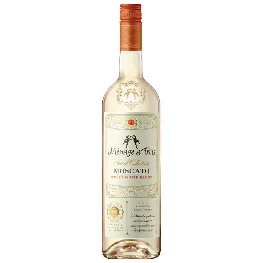 Menage a Trois Moscato Sweet White Blend – InternetWines.com