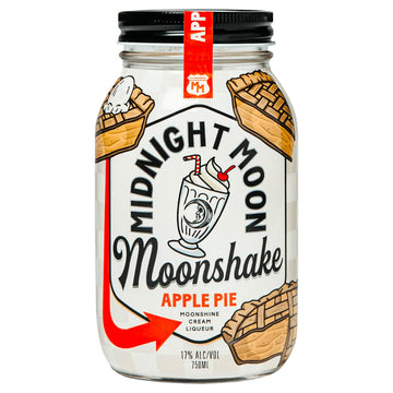 Midnight Moon Apple Pie Moonshake Cream Liqueur