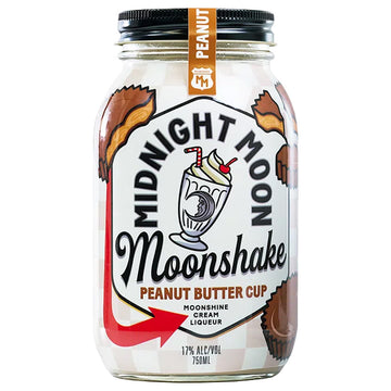 Midnight Moon Peanut Butter Cup Moonshake Cream Liqueur