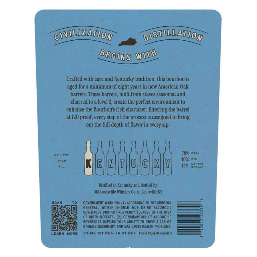Old Louisville Kentucky Series 8yr Bourbon