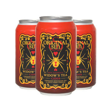 Original Sin Widow's Tea NA Cider 6pk/12oz Cans
