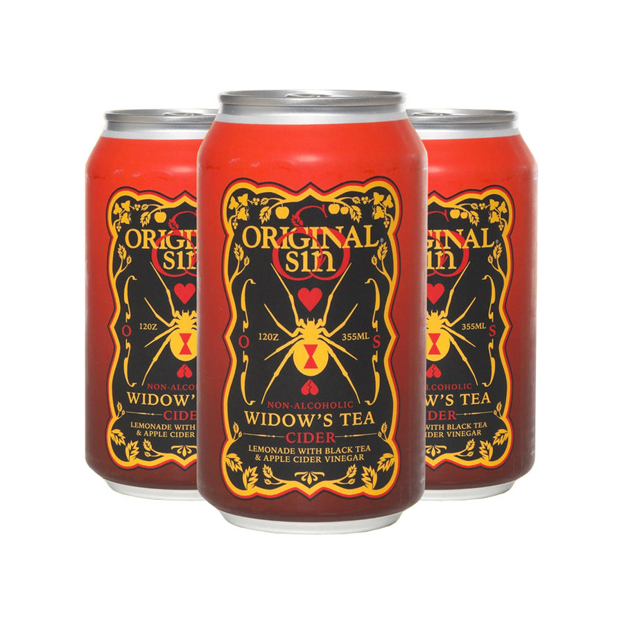 Original Sin Widow's Tea NA Cider 6pk/12oz Cans
